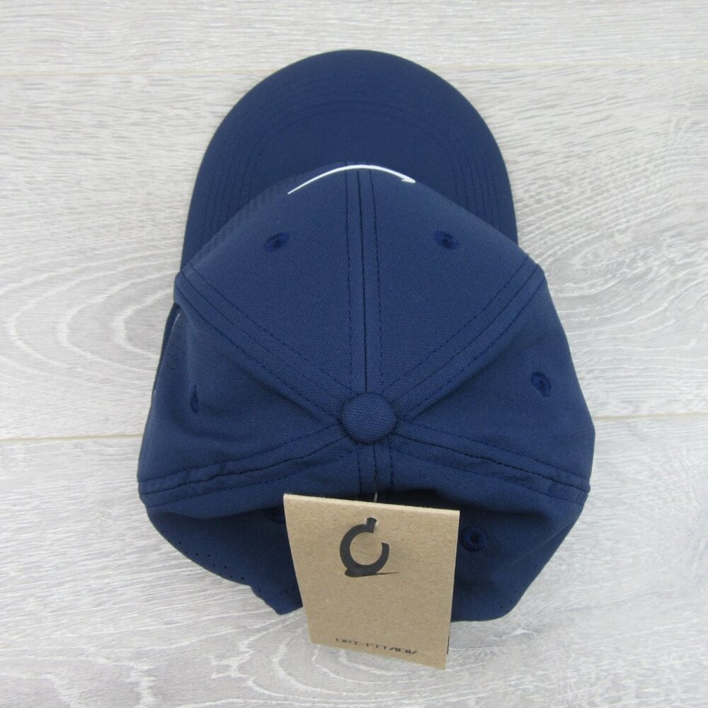 Nike Dri-Fit ADV Club Structured Swoosh Blue Hat Cap Size L/XL NEW - Picture 2 of 13